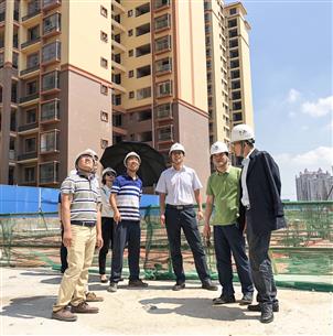 歐志永到梧州調(diào)研項目建設