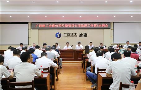 公司召開(kāi)虧損項(xiàng)目專(zhuān)項(xiàng)治理工作第1次例會(huì)