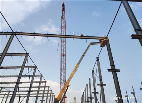 【奮力沖刺·勇創(chuàng)佳績】冶建桂海分公司：防疫生產兩不誤 全力推進搶進度