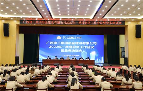 冶建公司召開2022年一季度財務(wù)工作暨業(yè)務(wù)培訓會