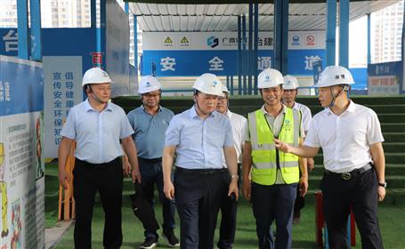 余仲遠(yuǎn)到冶建公司項目開展集團(tuán)公司2023年上半年質(zhì)量安全綜合大檢查