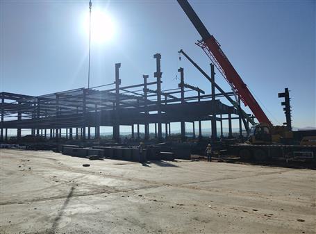 【提升“三力” 爭創(chuàng)佳績】冶建承建的內(nèi)蒙古項目：合力推進(jìn) 建設(shè)正酣