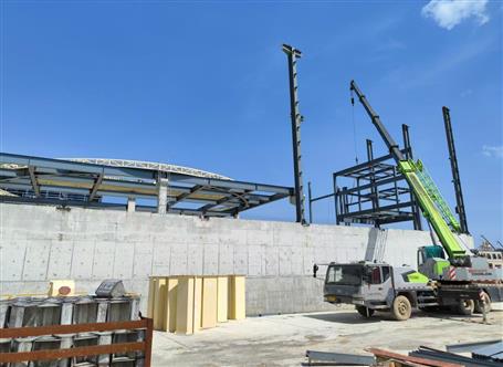 【奮戰(zhàn)三季度 打贏攻堅戰(zhàn)】冶建深圳分公司羅城硅晶新材料項目：戰(zhàn)高溫 搶進度