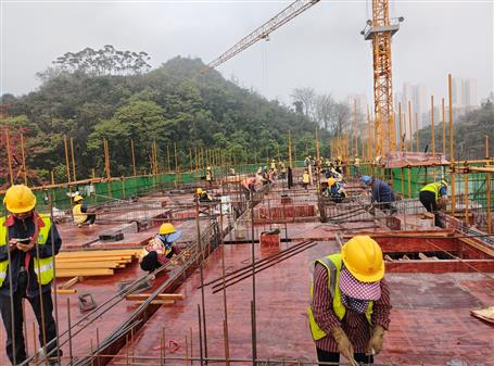 【實干筑夢·競賽爭鋒】冶建桂南分公司全力推進施工生產見成效